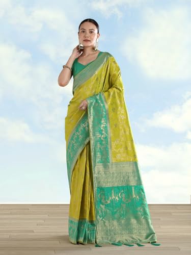 Monjolika Fashion pure silk saree in soft silk – image 2