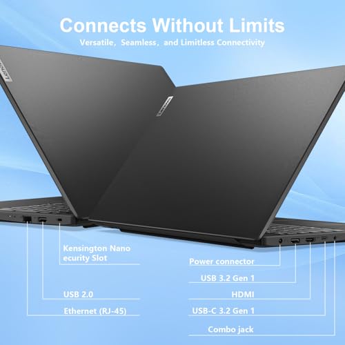 Image of Lenovo V15 G4 15.6 inch FHD Laptop AMD Ryzen 5 7430U, 16GB RAM 512GB SSD, Wi-Fi 6 Windows 11 Pro Black