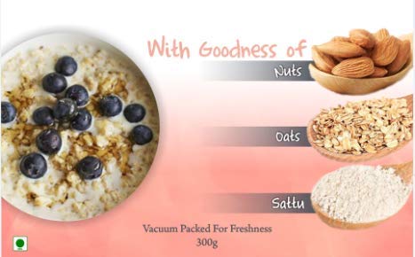 Namhya - Sattu Instant Breakfast Cereal - 300g (Pack of 1) - High Protein, Boosts Energy, Aids Digestion - Roasted Bengal Gram (Sattu) - 100% Natural, No Preservatives - For Strength & Gut Health - Image 6 thumbnail