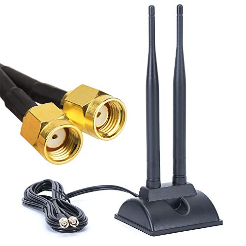 Rallonge Antenne Wi-Fi 10 M RP-SMA Mâle/Femelle | Pour Routeur, Carte PCI, Borne D'Accès | Améliore La Réception