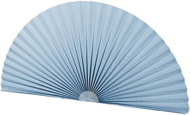 Arch Window Shade Half Circle Arched Non-Woven Stick on Cut to Size Self Adhesive Light Filtering Half Moon Round Window Easy Install Blinds Semi Window Cover (4, Blue, (59CM) 23INCH)