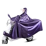 BPABDEITR Oxford Regenponcho for Fahrräder, Motorräder, Roller(5XL)