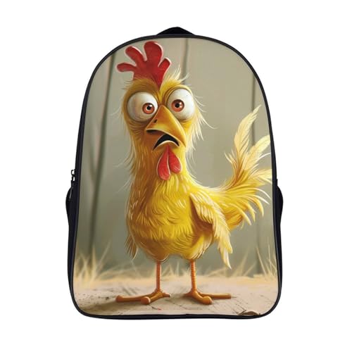 Mochila escolar con lindos colgantes de gran capacidad para evitar cargar libros en la mano