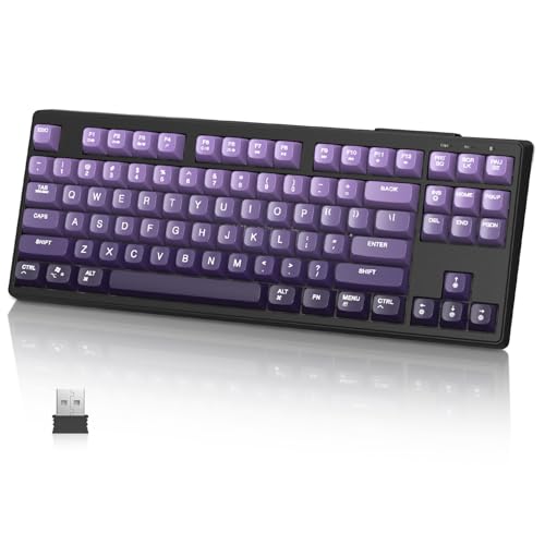 Clavier Gaming sans Fil Mambasnake M87 TKL pour Libérer de l'Espace Bureau