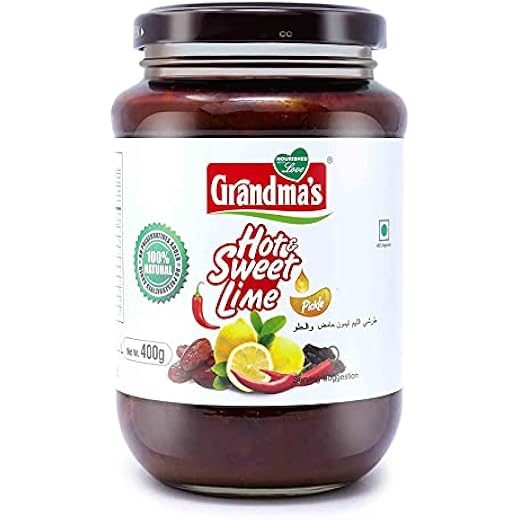 Grandmas Zesty Lime Pickle 400g