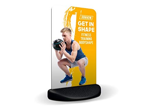 Gym - Get in Shape Ecoflex 2 Pavement Sign MEGA Listing Outdoor Street Advertising Display…