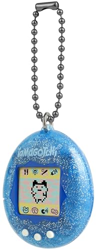 Bandai - Original Tamagotchi Color Collection Blue - Elektronisches virtuelles Haustier mit Farbdisplay - Interaktives Spielzeug - Blaues Tamagotchi - Spielzeug Kinder ab 8 Jahren - 46009
