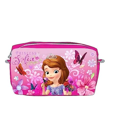 kidparadise Trousse Scolaire - Trousse école (Trousse Plate Princesse Sofia)