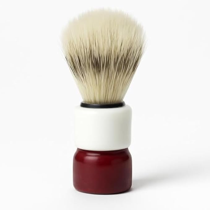 Fitto Shaving Brush - Assorted Colors Soft Bristles Shave for Men Wet Shaving Foam Lathering Lightweight Handle