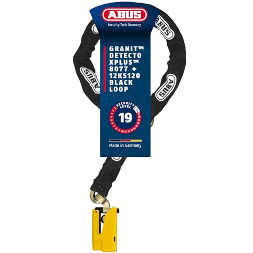 ABUS Combinación de candado y cadena GRANIT™ Detecto XPlus...