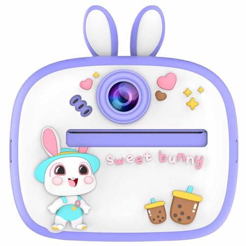 Appareil photo numérique instantané avec stylos colorés idée cadeau anniversaire