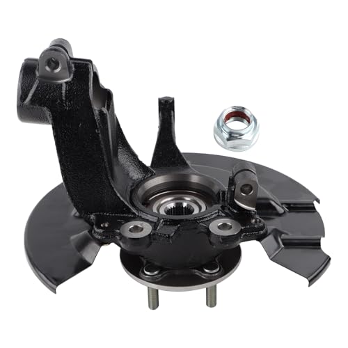 MISIOEK Steering Knuckle Wheel Bearing Hub Assembly Front Right Passenger Side Compatible with 2013-2019 Ford Escape, Replace LK144 CV6Z2K004C