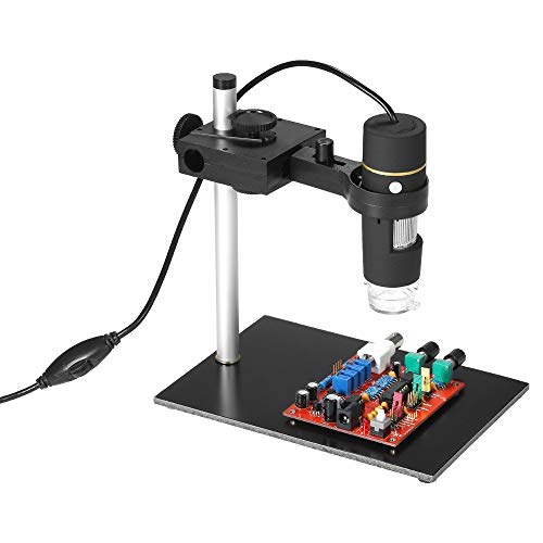 Generic 1000X 倍率 USB デジタル 顕微鏡 OTG 機能 内視鏡 8-LED ライト 虫眼鏡 拡大鏡 付 スタンド 付