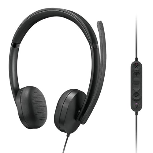 Lenovo VoIP Headset 5000 Casque Avec fil Arceau BureauCentre d'appels USB Type C - vue 5