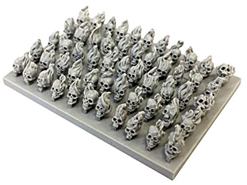 Green Stuff World - Resin Burning Skulls
