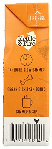 Image of Kettle And Fire Broth Mushroom Chicken Bone, 16.9 OZ (Pack of 3)