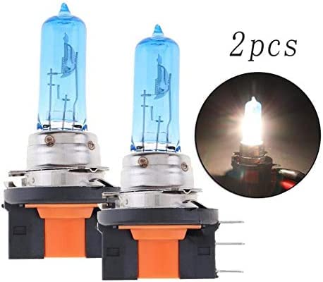 Riloer, 2 lampadine alogene H15, 12 V, 15/55 W, luce bianca super luminosa, fendinebbia DRL