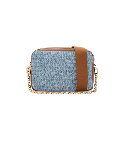 Image of Michael Kors Bryant Medium Double Zip Chain Camera Crossbody Bag