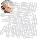 VOSAREA 100pcs 4ml Tube Shot Straw for Ice Cream Cake Dropper Pipettes Disposable Injection Pipette Party Supplier Cake Ice Dropper