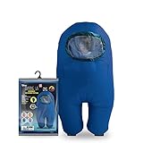 YuMe Official Among Us Toikido Toys Inflatable Kids Halloween Cosplay Costume for Children (Dark Blue kid)