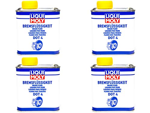 LIQUI MOLY Bremsflüssigkeit DOT-4 4 Stück á 500 ml