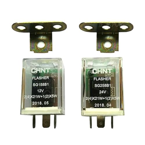 Relais clignotant LED 3 broches SG258B 24V pour centrale de clignotant auto et moto x2