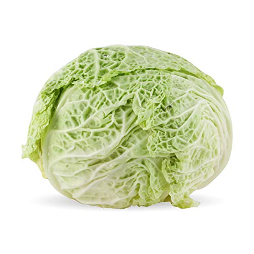 Organic Savoy Cabbage, One Head