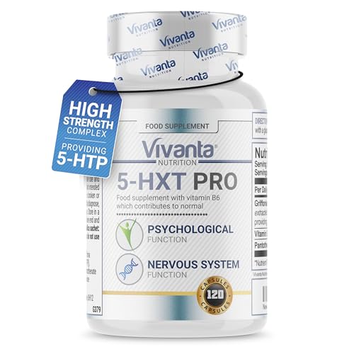 5HXT Pro 5HTP High Strength Capsules from 4000mg 120 Vegan Capsules