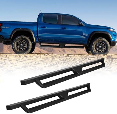 2015-2023 Chevy Colorado/GMC Canyon Extra Cab 3″ Round Black Steps