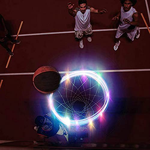 lefeindgdi LED Basketbal Hoop Lights, Zonne-energie Kleur Veranderende Nachtlamp, Basketbal Lamp Sensor Licht Bar… - Image 8