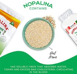 NOPALINA Flax Seed Plus Fiber Colon Detox 1lb - Pineapple Flavor (1LB)