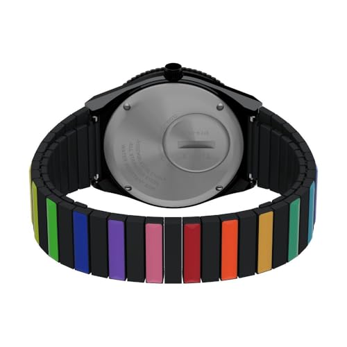Image of TIMEX Diver Inspired Analog Watch for Women with Black Round Dial & Black Stainless Steel Bracelet Band Water Resistant Women's Wrist Watches - TW2V65900UJ