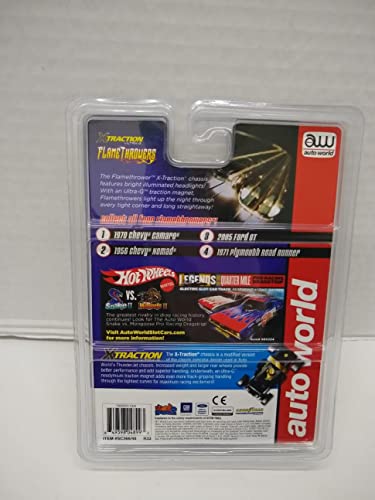 Auto World Sc366-2 1956 Nomad Ho Scale Electric Slot Car - Orange #TOP1