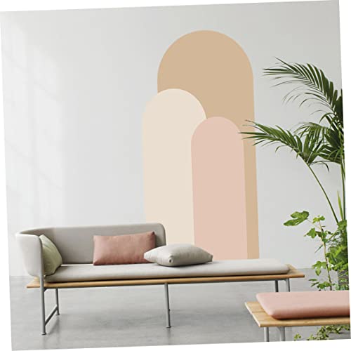 Homoyoyo Wall Sticker Kids Wallpaper Cabinet Decor Sticker Sheets For Kids Wall Geometric Sticker Geometric Wall Decals Pvc Wall Decal Decorative Room Decor Pvc Wallpaper Large Wall Decal #TOP1