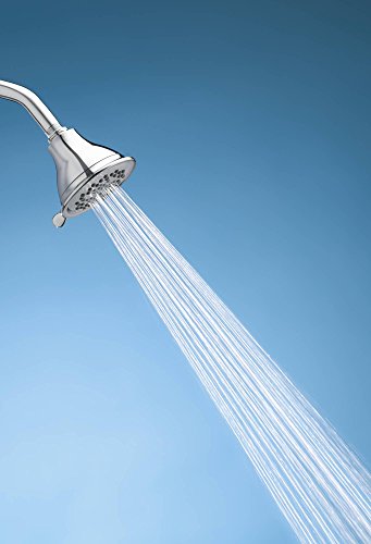 Moen 3233Ep Envi Three-Function 4-Inch Diameter Eco-Performance Showerhead, Chrome #TOP3