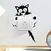 Foonii 13 PCS Pegatina pared, Interruptor Pegatina, PVC Engomada Interruptor,Familia Decoración Decorativos...