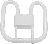 Bynome Ampoule 4 broches 2D Gr10q 4 broches 16 W Blanc standard (6500 K) Ampoule fluorescente compacte pour salle de bain Lampe à économie d'énergie