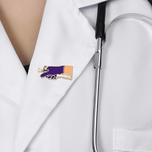 Image of Dr's gift Science Mouse Pins Brooch Lab Rat Doctor Pin Lapel Backpacks Badge Fun Biology Jewelry Gifts for Scientists Teachers Animal Researchers