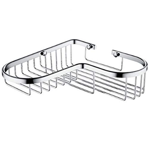 Accesorios de baño Estante organizador de baño Caddy de ducha de esquina con estante de especias de cocina Almacenamiento de inodoro Organizador de baño Montado en la pared Acero inoxidable Fácil inst Cover