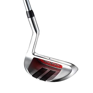 MACGREGOR MACCHIP104 Response Chipper Wedge Left Hand Shaft Steel 37 Degrees Regular Grip Golf Club Cuña, Hombre, Negro