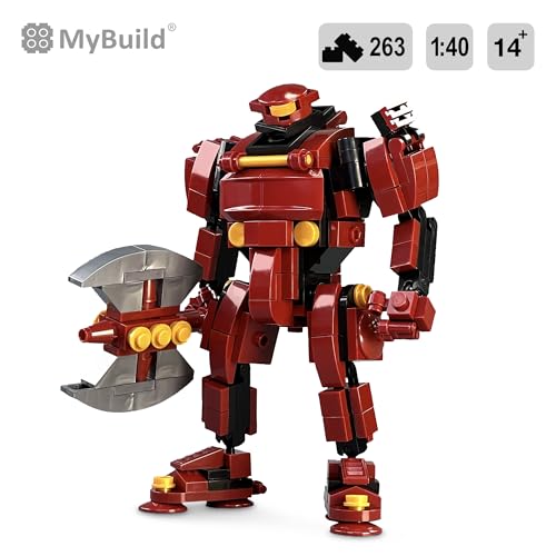 MyBuild 5018 Rita 2 - Mech Robot Made of Clamping Blocks from the Sci-Fi Series; Mech Building Blocks; Ideal Toy Robot with Mecha Frame for Children from 10 Years; Compatible with All Major Brands