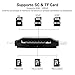 immagine 4AUELEK 4 in 1 Lettore di Schede di Memoria Esterni Lightning USB 2.0 Flash Drive Reader Card con connettore di Tipo C USB TF e Funzione di OTG per iPhone/iPad/Nuovo MacBook PRO/Android