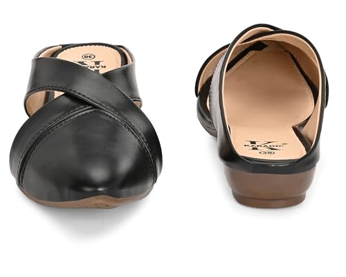 Image of Karaddi Slip on Sandals for Woman | Flats Women Stylish | Mules for Womens Sandals Flats | Mule for Women Stylish Flat Sandal | Flat Fashion Sandal
