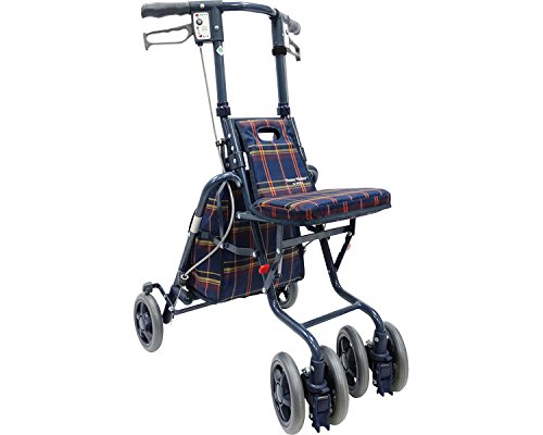 サニーウォーカーSP 中 格子NB (島製作所) (シルバーカー)