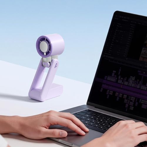 Ventilador USB recargable con nebulización para aliviar el calor en cualquier lugar 4
