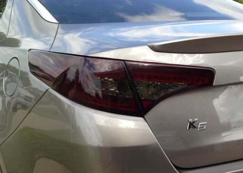 Precut Vinyl Tint Cover for 2011-2013 Kia Optima Taillights (20% Dark Smoke)