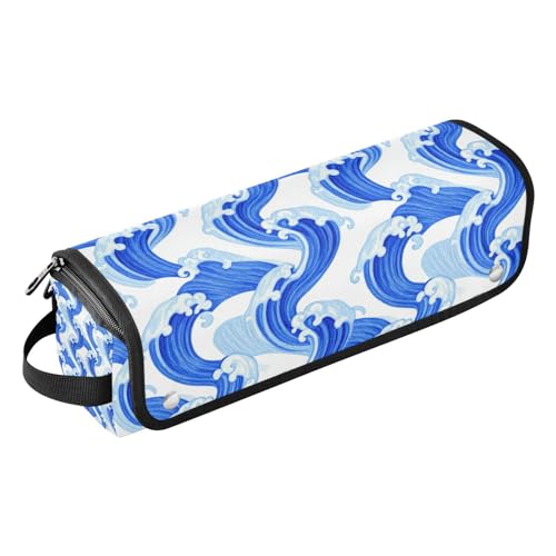 Bolsa de viaje para herramientas de cabello con tapete resistente al calor y soporte para planchas, rizadores y secador miniatura 1