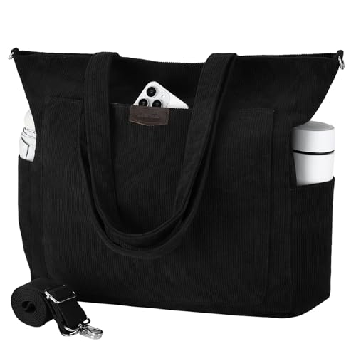 Chase Chic Bolso Mujer, Pana Bolso Bandolera Mujer Grande Tote