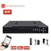 Abowone 4Channel 1080N CCTV DVR Hybrid 5-in-1 H.264 Surveillance Video Record System NO Hard Disk (1080P NVR+1080N AHD TVI CVI +960H Analog)