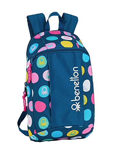 Safta 612050821 Mochila Tipo Casual  Senderismo Benetton  Topos Marino